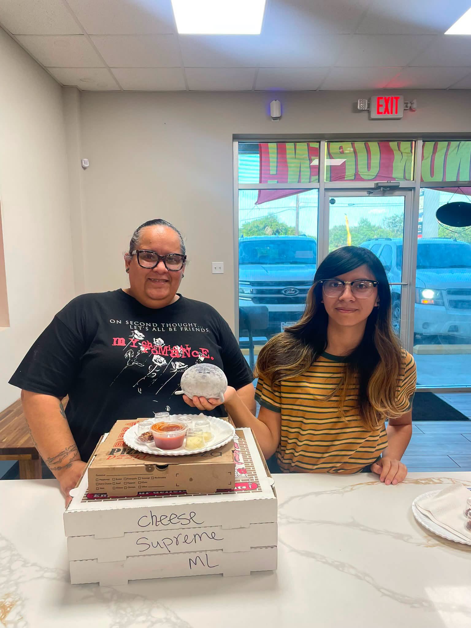 A big thank you to Miss Evie Martinez and her mom for stopping by from Harlingen!