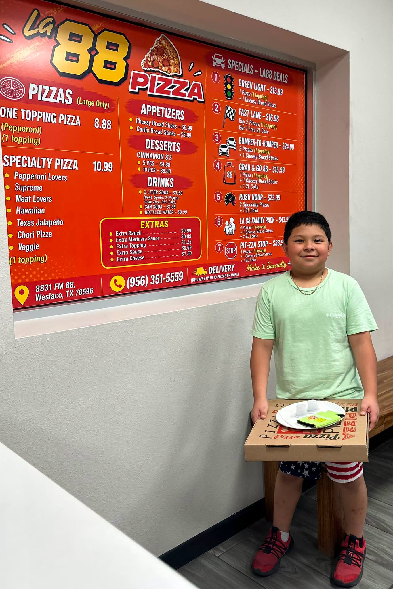 Thank you to our first time customers from Raymondville for stopping by and giving us an opportunity to serve you.