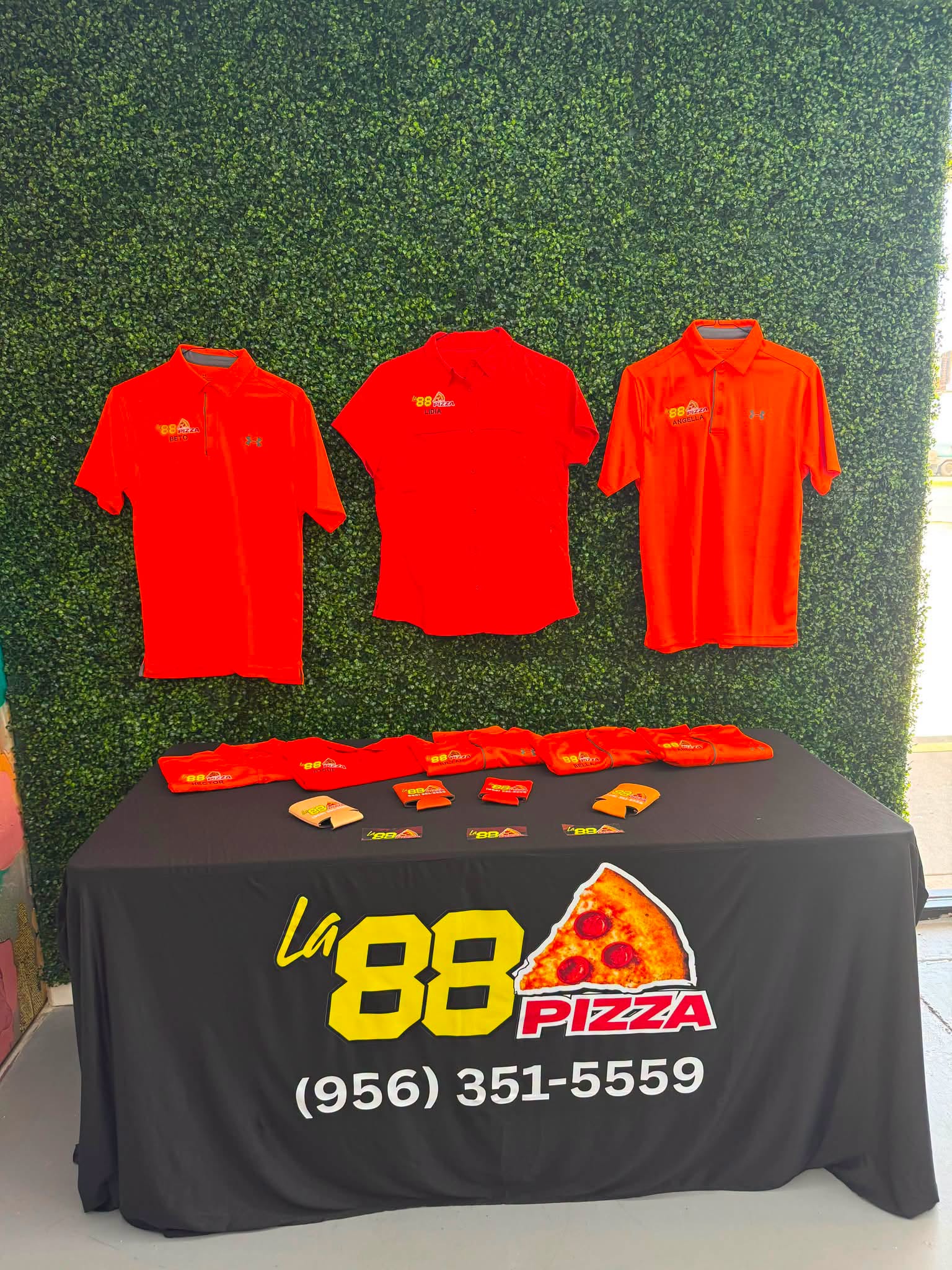 A big thank you to Next Level Vinyl LLC for the amazing job on our shirts and table covers!